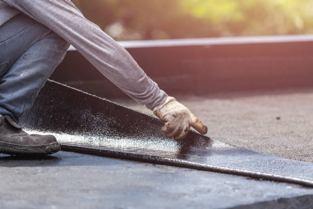 Professional Exterior Waterproofing technician working in Belle Plaine, KS